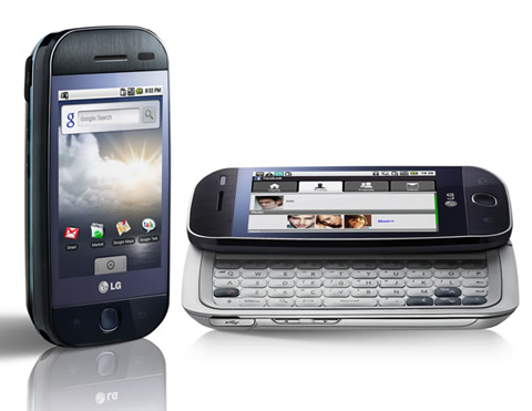 LG GW620 chiếc điện thoại trượt ngang đầy cá tính